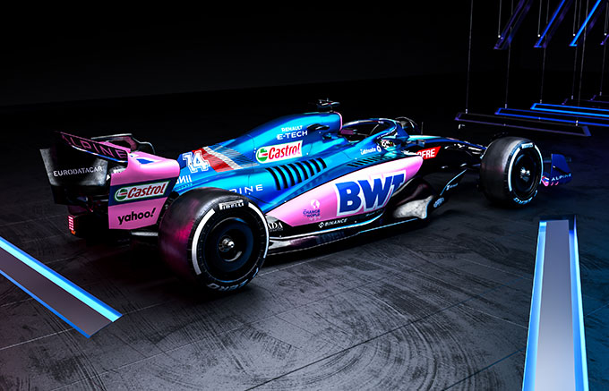 F1 : Alpine F1 Team présente des couleurs provisoires pour sa