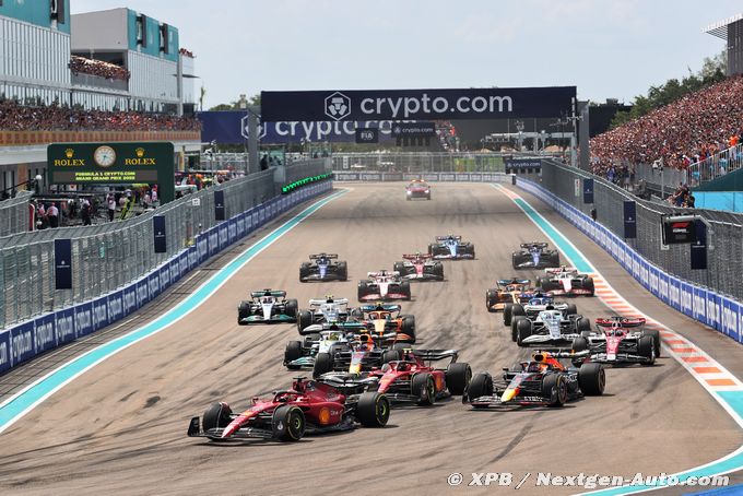 Le calendrier de la saison 2023 de Formule 1 - La DH/Les Sports+