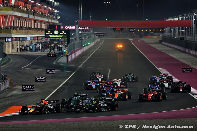 Affiche personnalisée Formule 1 Pilote et voiture de course