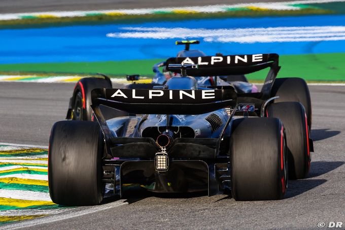 Rossi fixe les objectifs d'Alpine F1 pour 2023