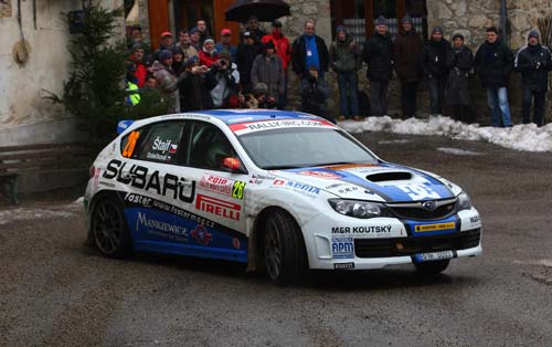 Motorsport Zlin Subaru Individual Award for Stajf