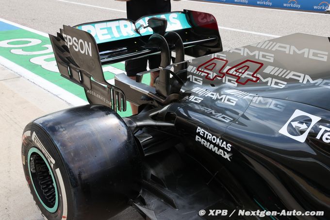 F1: la nouvelle voiture spectaculaire de Mercedes fait hurler Red Bull