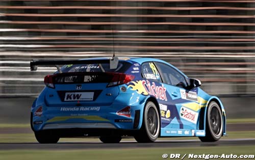 A test in the new Honda Civic TCR for the Civic Cup champion - TCR HUB