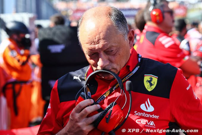 Formule 1  Ferrari : Pourquoi Vasseur 'ne peut pas être satisfait' après  2023